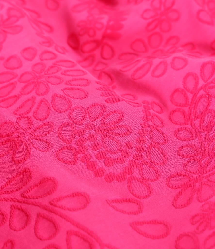 Rochie eleganta din brocard cu motive florale