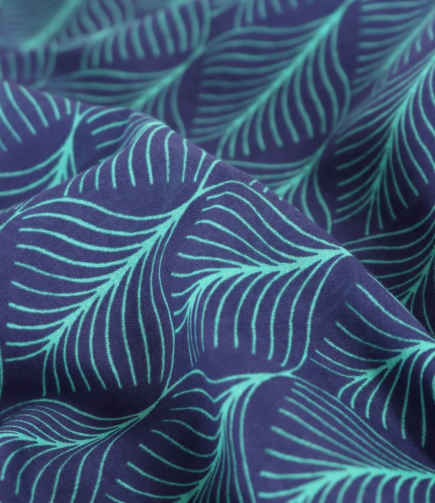 Rochie eleganta din voal de bumbac imprimat cu motive florale