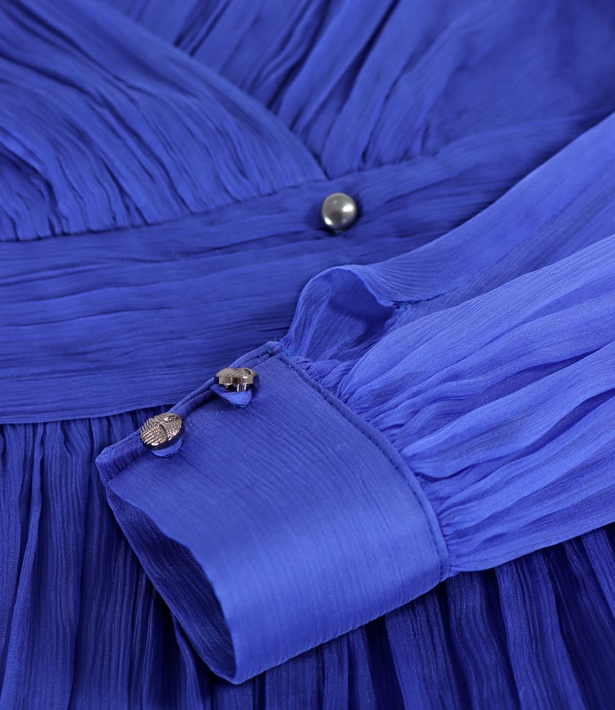 Rochie eleganta din voal de matase naturala