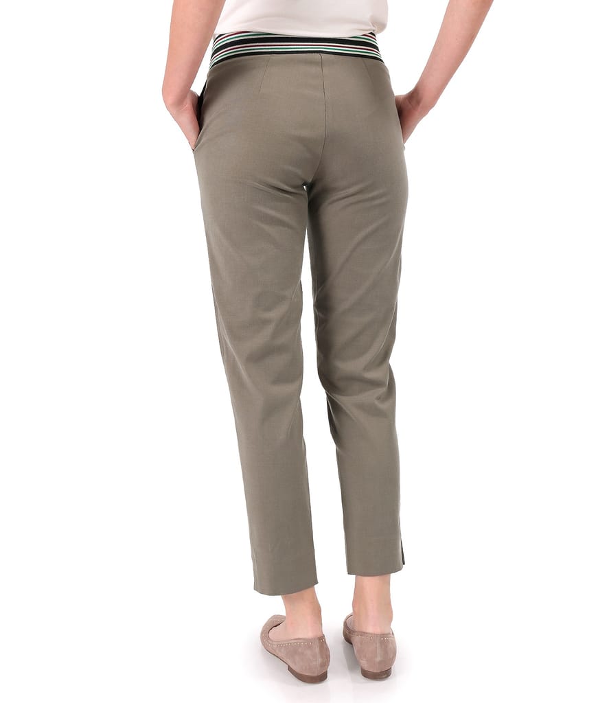 Pantaloni pana din tencel cu bumbac