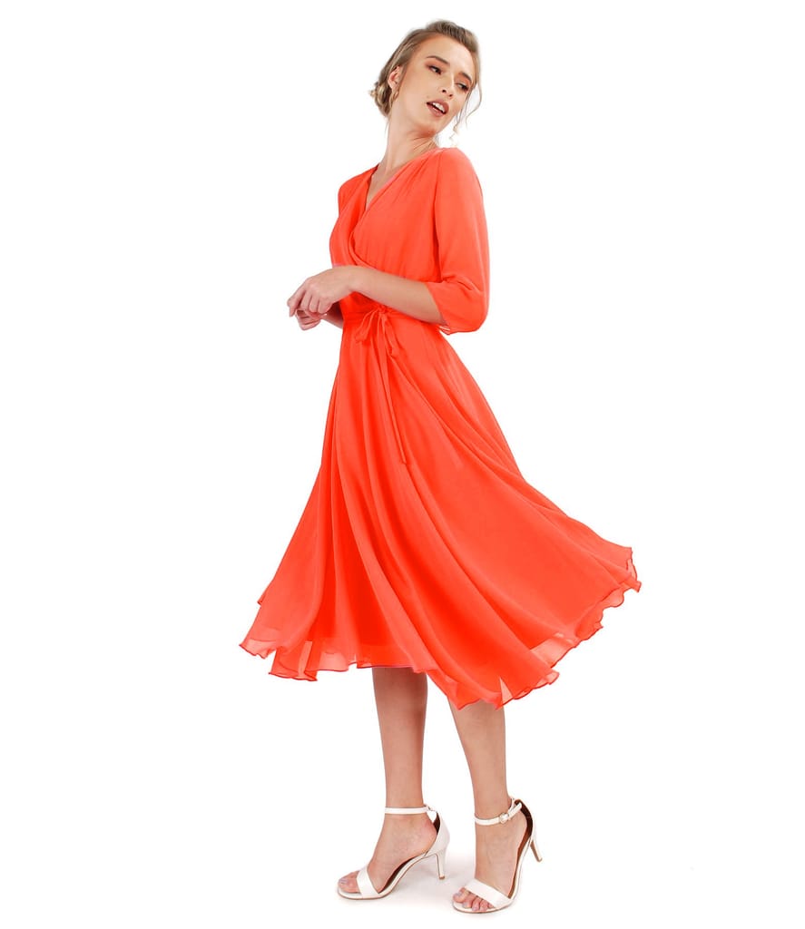 Rochie eleganta din voal