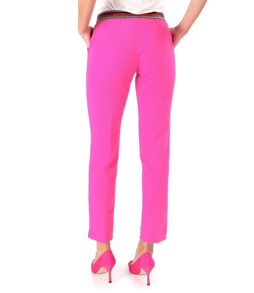 Pantaloni pana din stofa elastica
