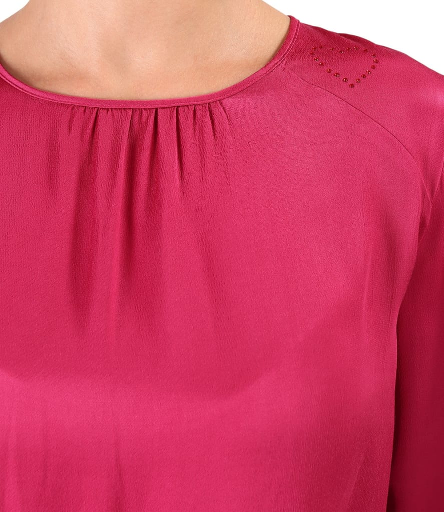 Bluza eleganta din saten de viscoza