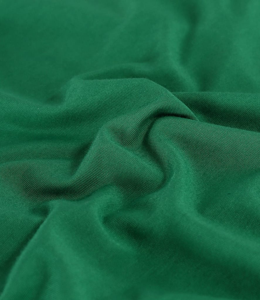 Bluza din jerse elastic cu decolteu in falduri