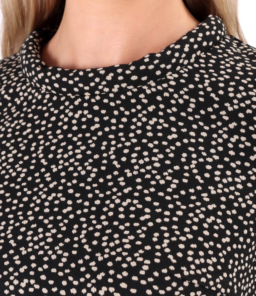 Rochie eleganta din stofa elastica groasa brocata