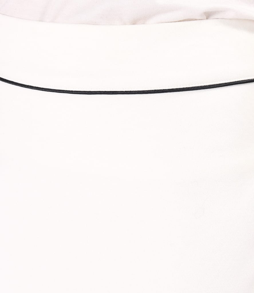 Fusta office din stofa elastica