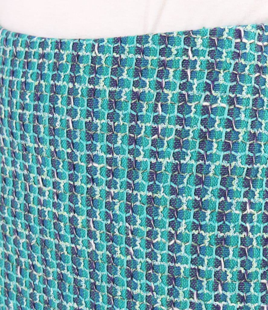 Fusta office din bucle de bumbac