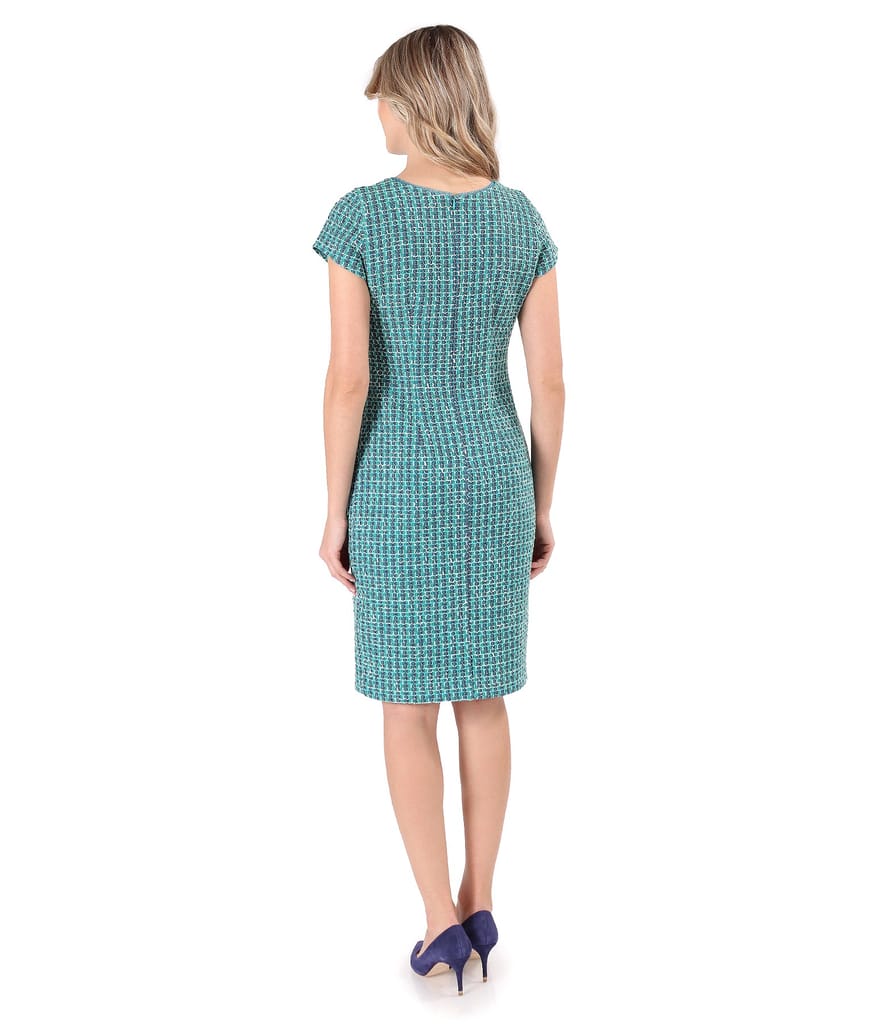 Rochie eleganta din bucle de bumbac