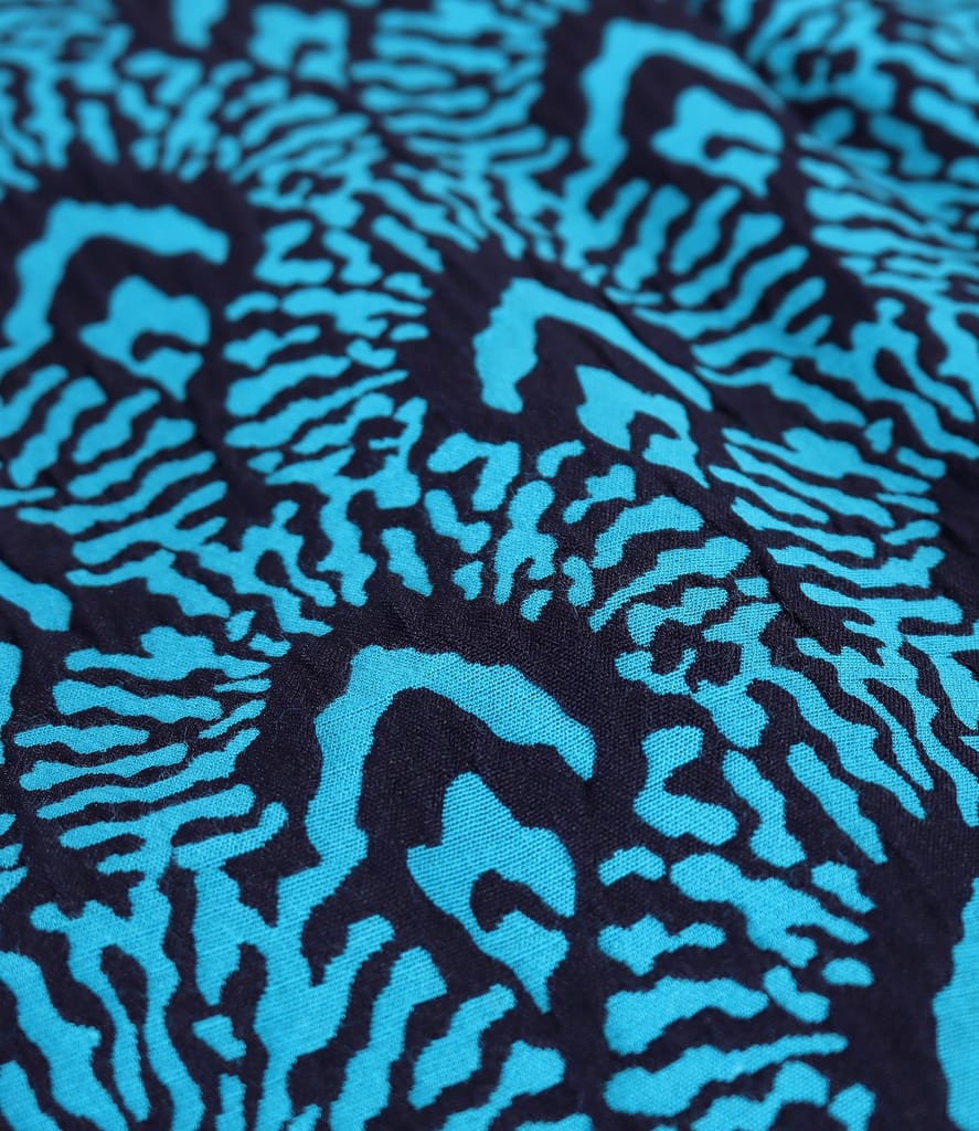 Rochie midi din brocart cu bumbac si viscoza