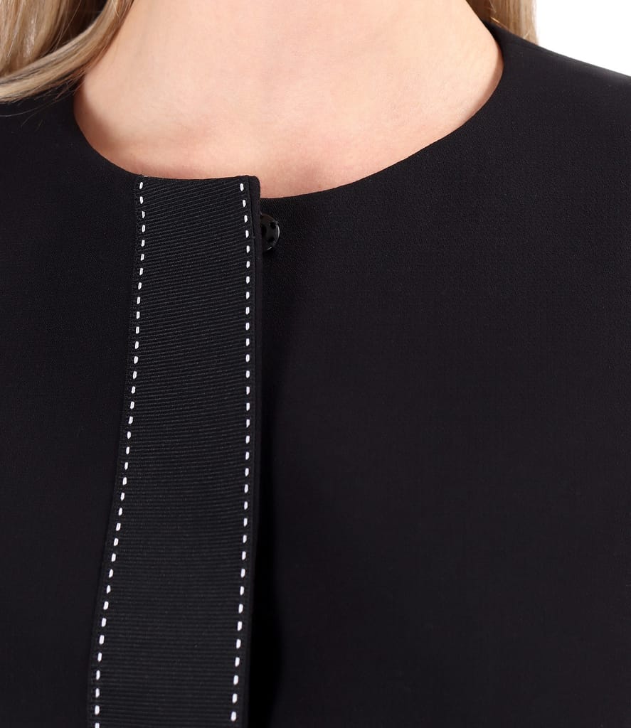 Sacou elegant cu brosa detasabila in talie