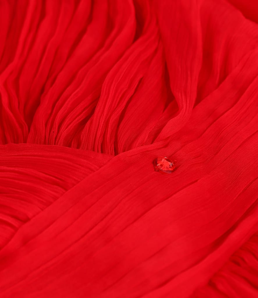 Rochie eleganta din voal de matase naturala