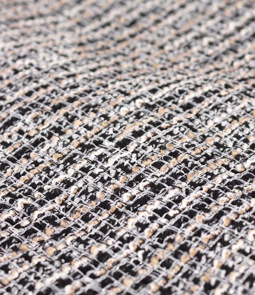 Sacou elegant din bucle cu viscoza si fir metalic