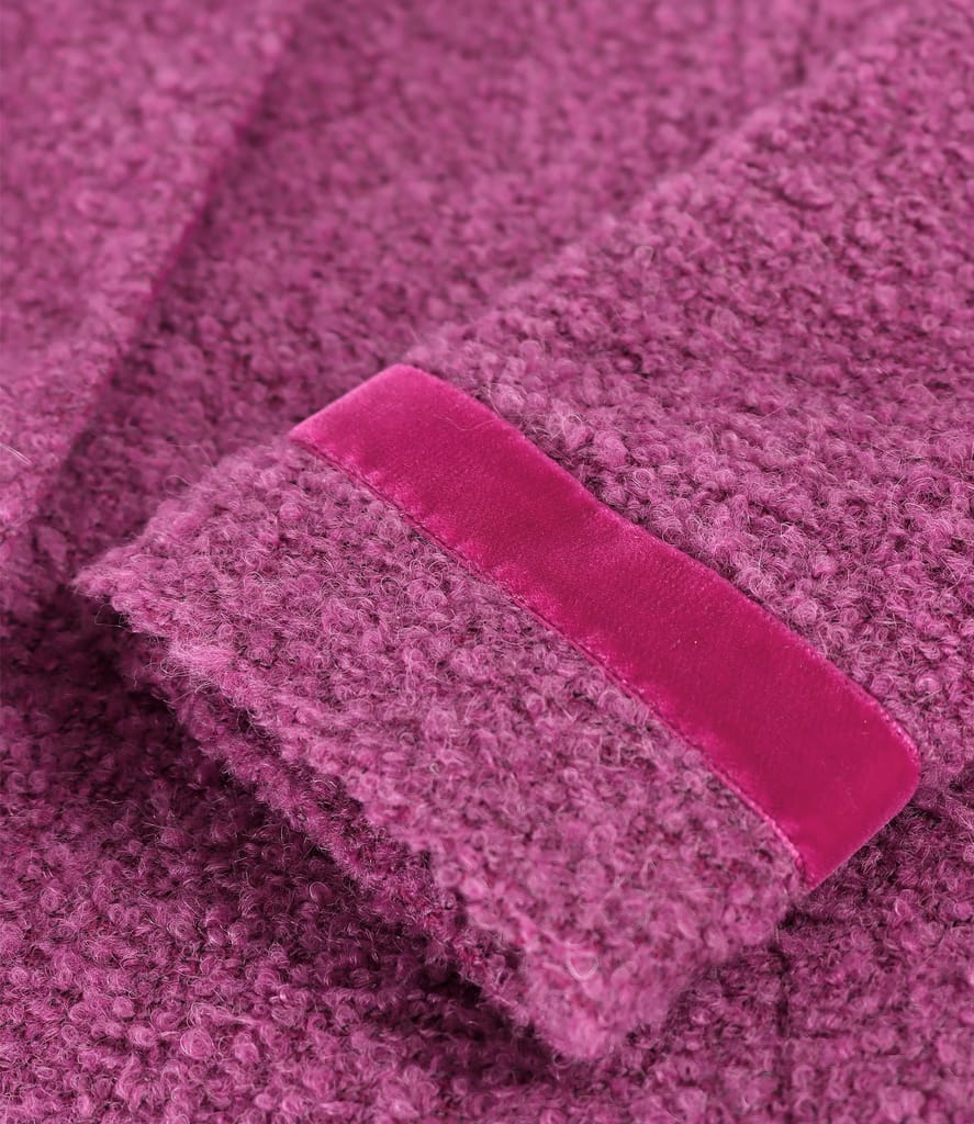 Sacou elegant din bucle cu lana