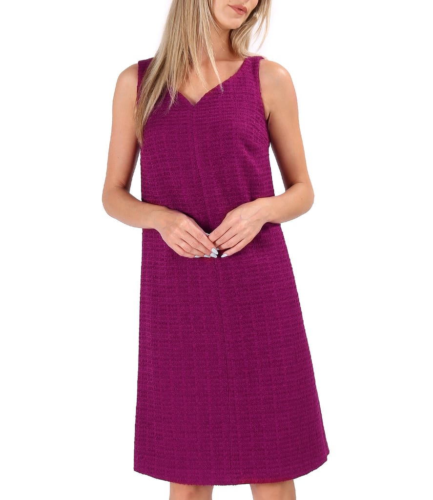 Rochie evazata tip sarafan din bucle cu viscoza si bumbac