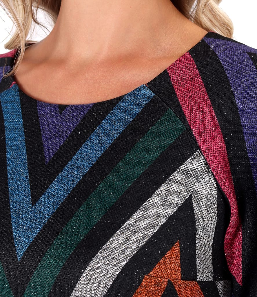 Rochie eleganta din stofa elastica cu fir de lurex