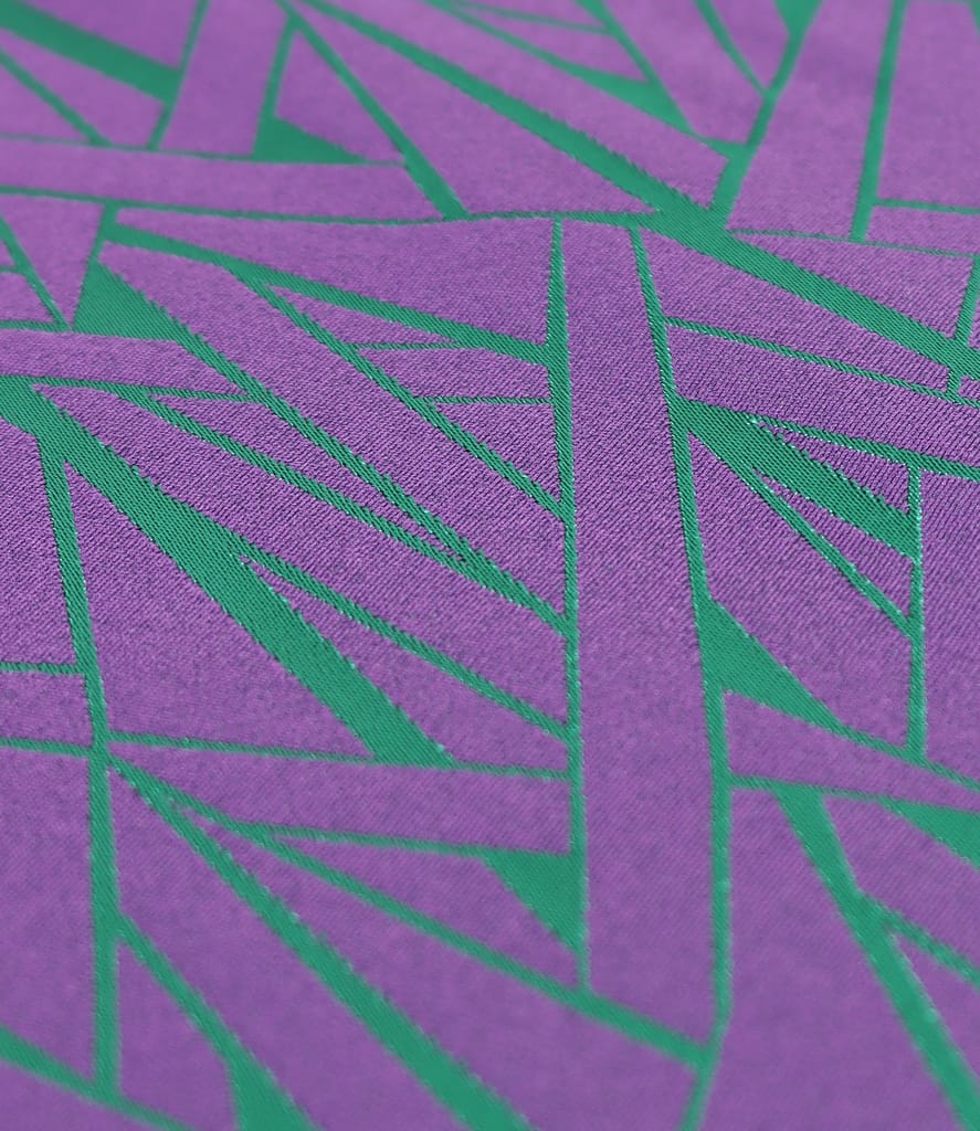 Bluza din stofa elastica cu viscoza imprimata cu motive geometrice