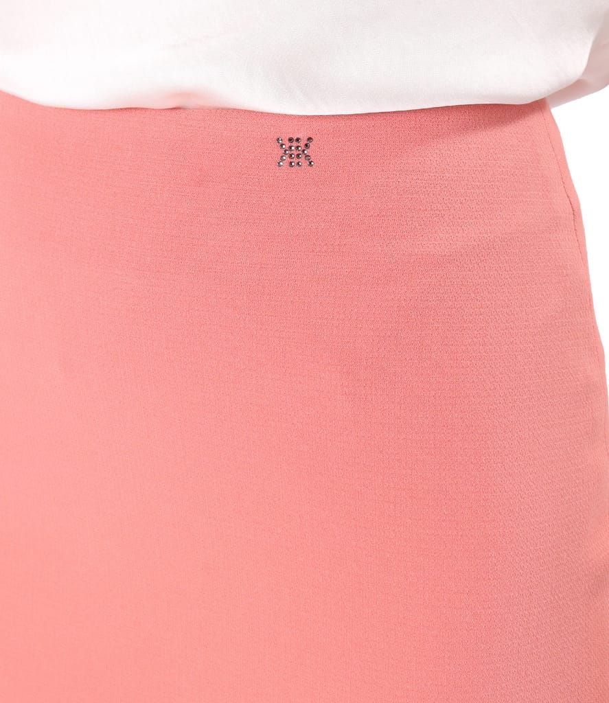 Fusta office din stofa elastica