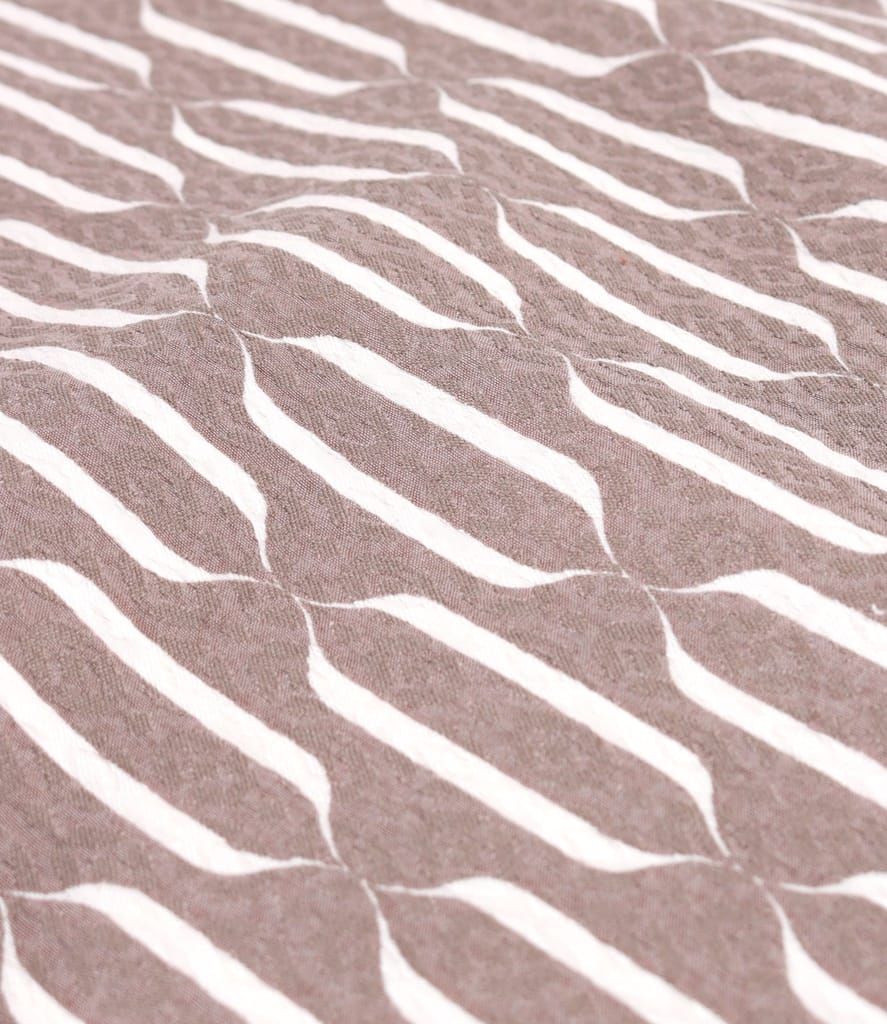 Rochie eleganta din brocart de bumbac elastic imprimat