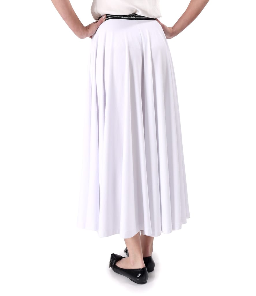 Fusta lunga clos din jerse elastic de viscoza