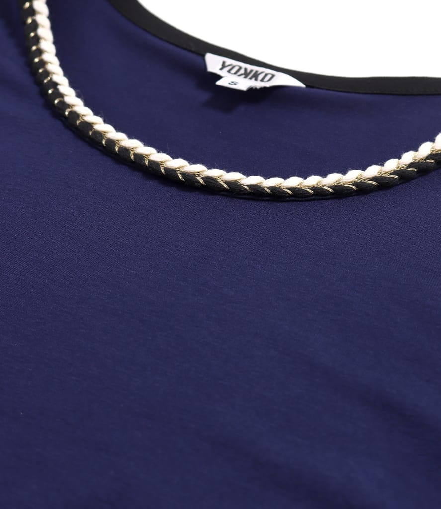 Bluza eleganta din jerse elastic uni cu maneci ample