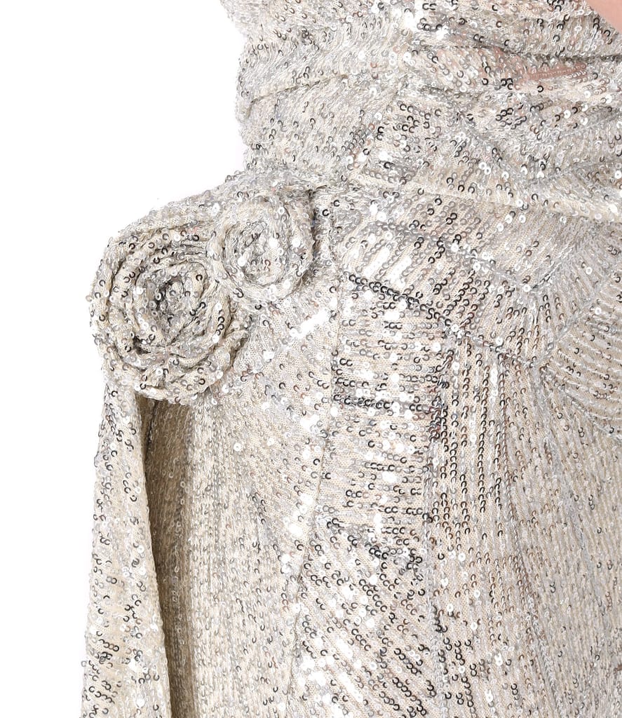 Rochie de seara lunga din paiete