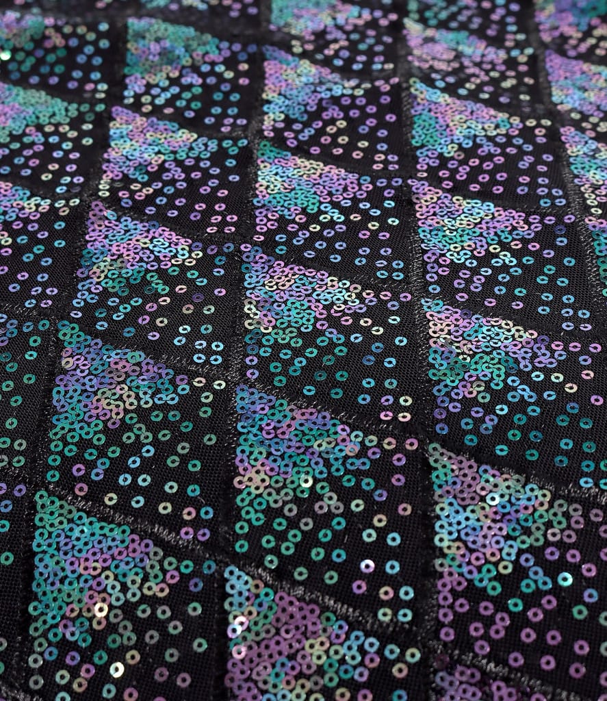 Rochie lunga de seara din paiete cu capa din voal