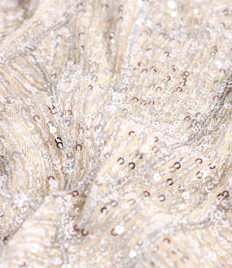 Rochie de seara din paiete nude