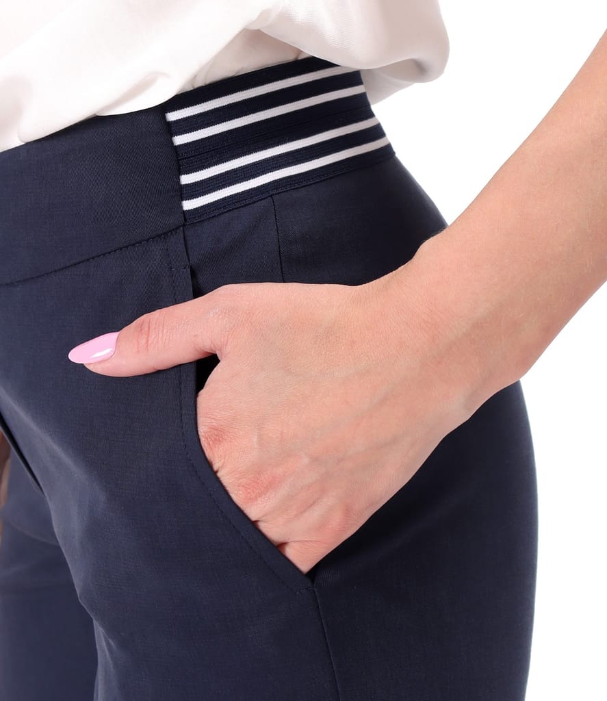 Pantaloni pana lejeri din tencel cu bumbac