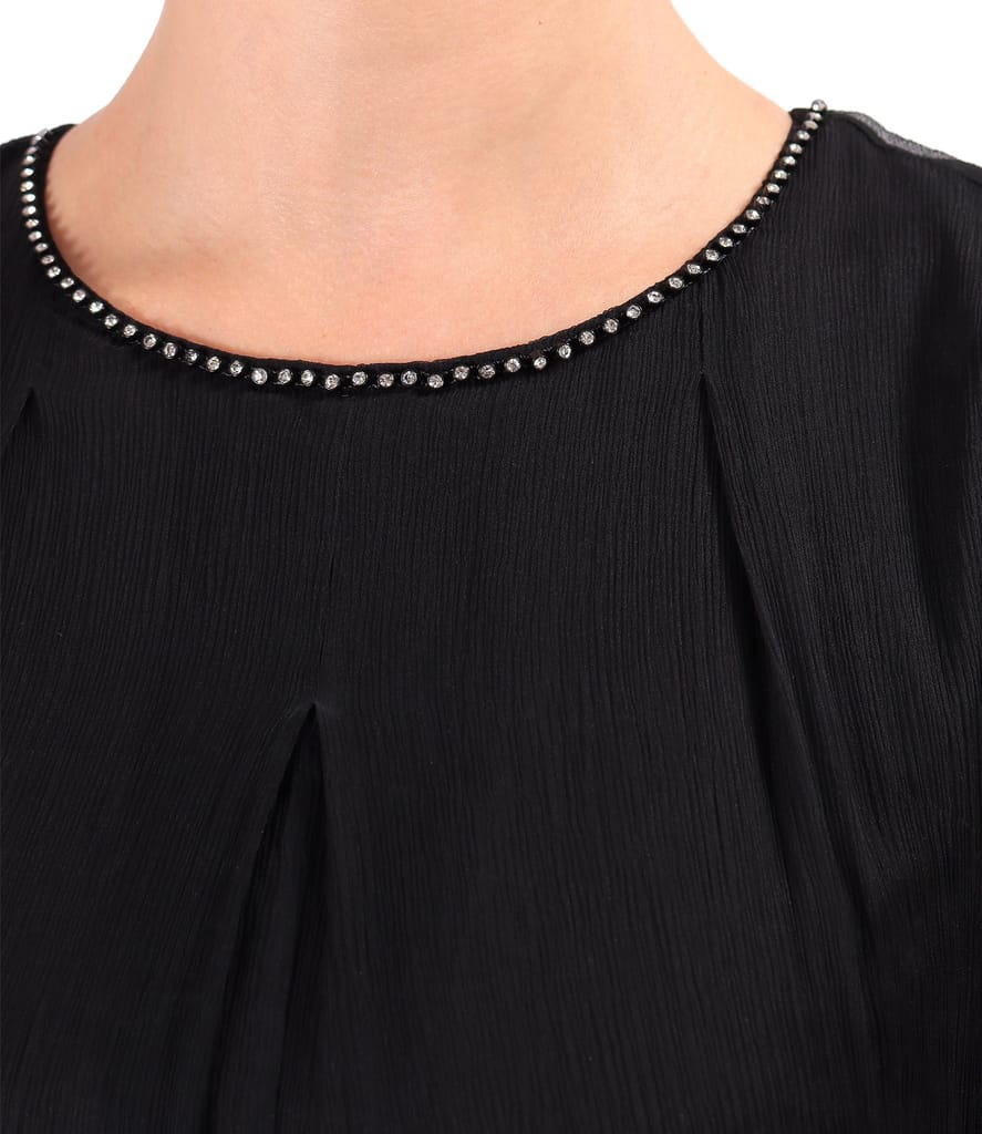 Rochie de seara din voal de matase naturala