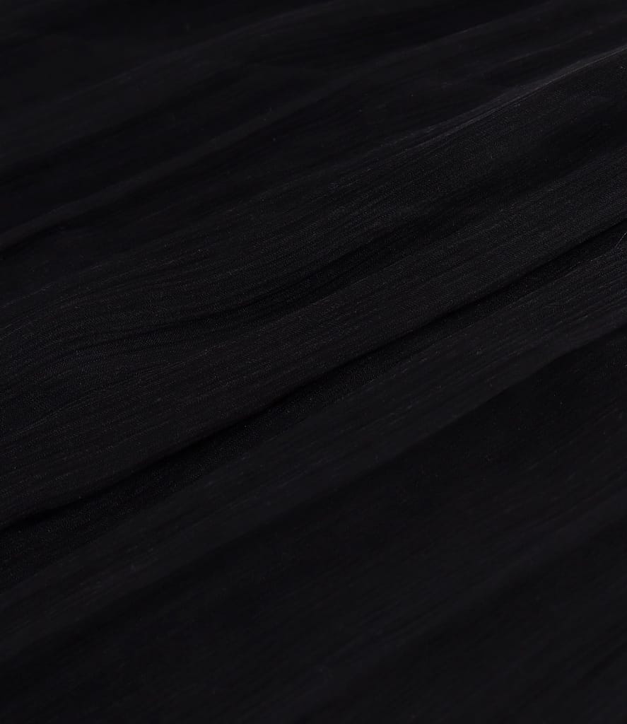 Bluza tip fluture din voal de matase naturala