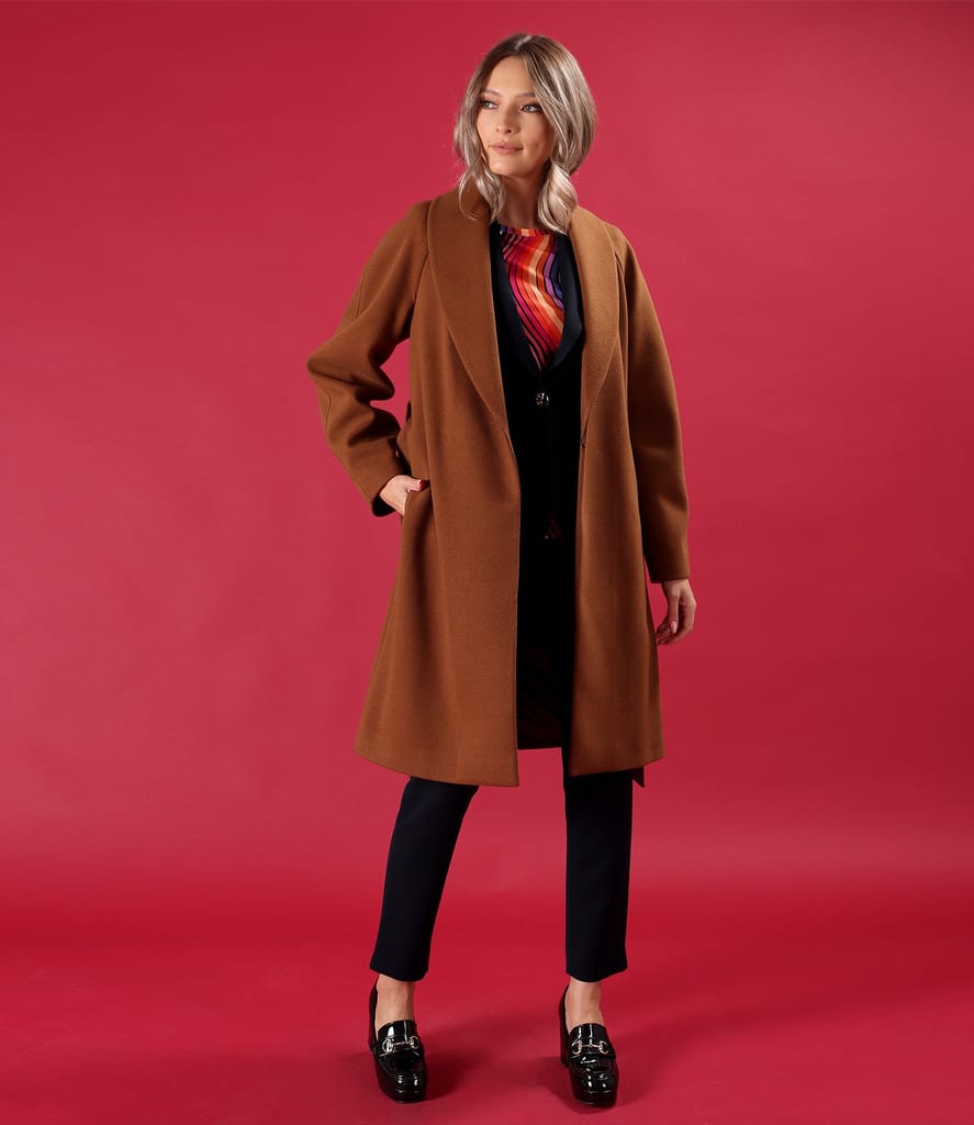 Pardesiu lejer din stofa groasa