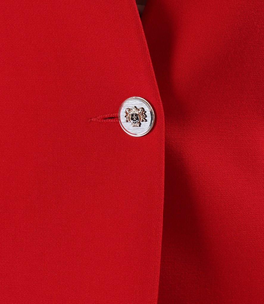 Sacou office din stofa elastica cu viscoza