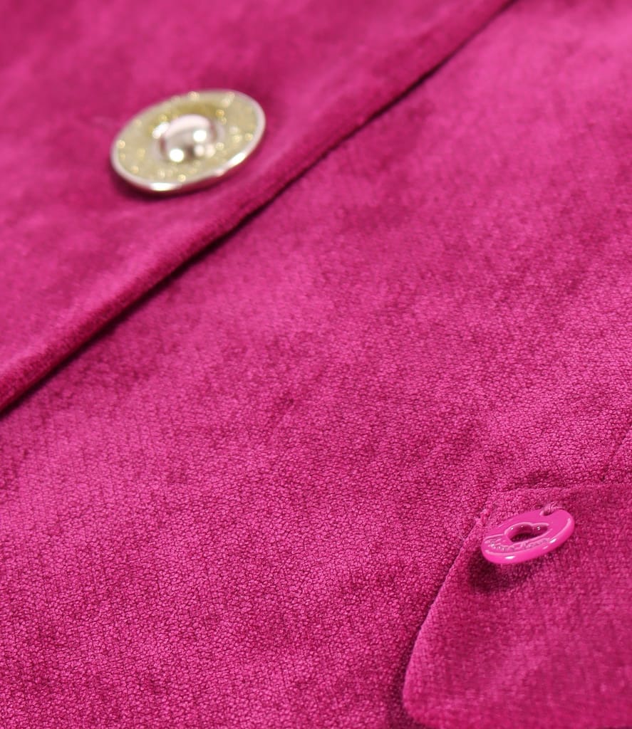 Sacou din stofa cu aspect catifelat