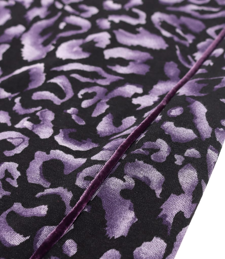 Rochie eleganta din jerse elastic gros cu animal print