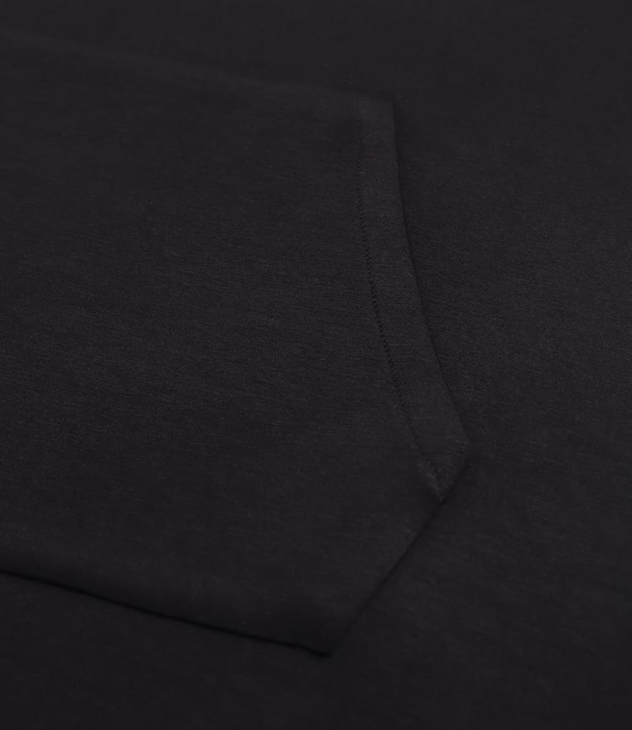 Rochie tip hanorac din scuba cu viscoza cu buzunar pe fata