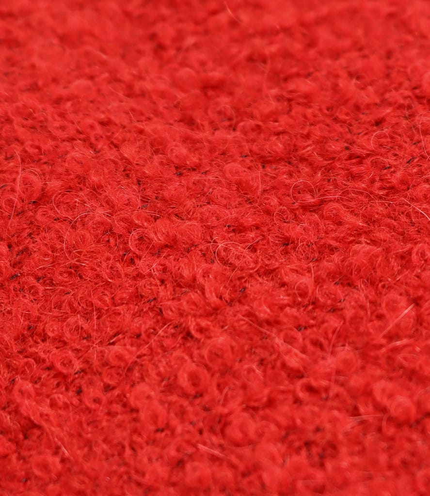 Fusta office din bucle cu lana