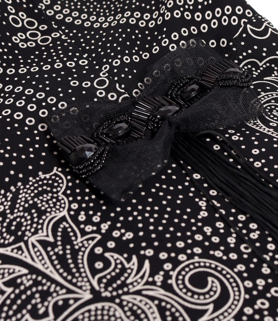 Rochie midi din viscoza imprimata cu motive florale