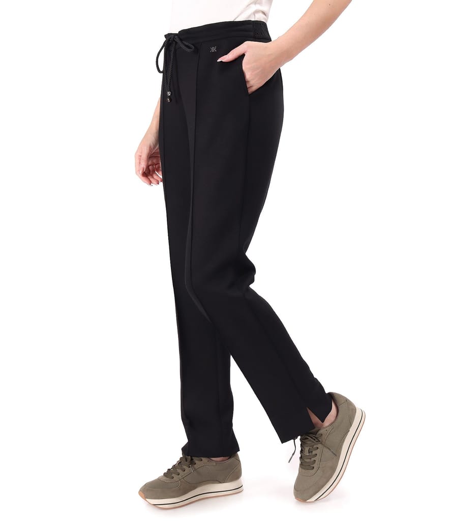 Pantaloni lejeri din scuba cu viscoza