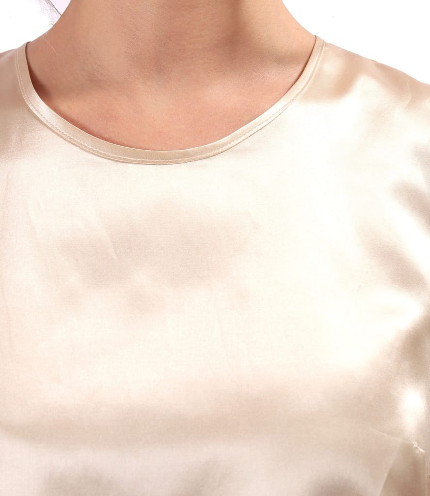 Bluza eleganta din matase cu bumbac