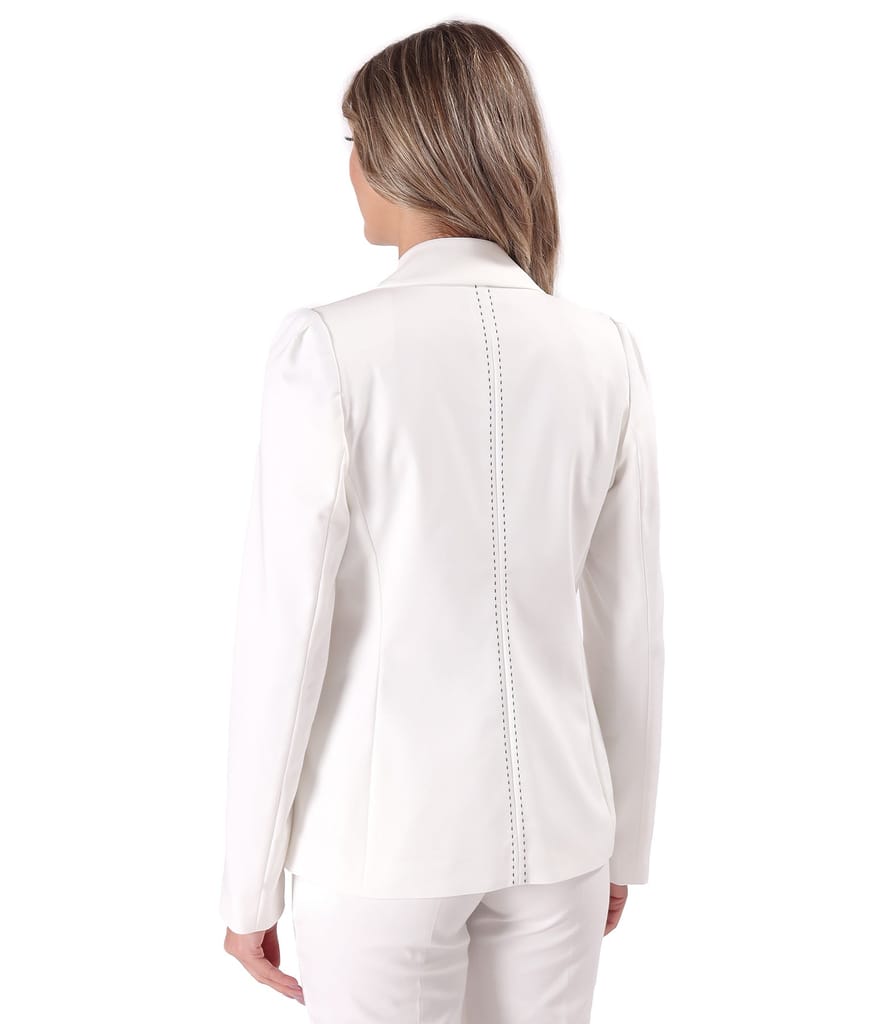 Sacou office din bumbac elastic