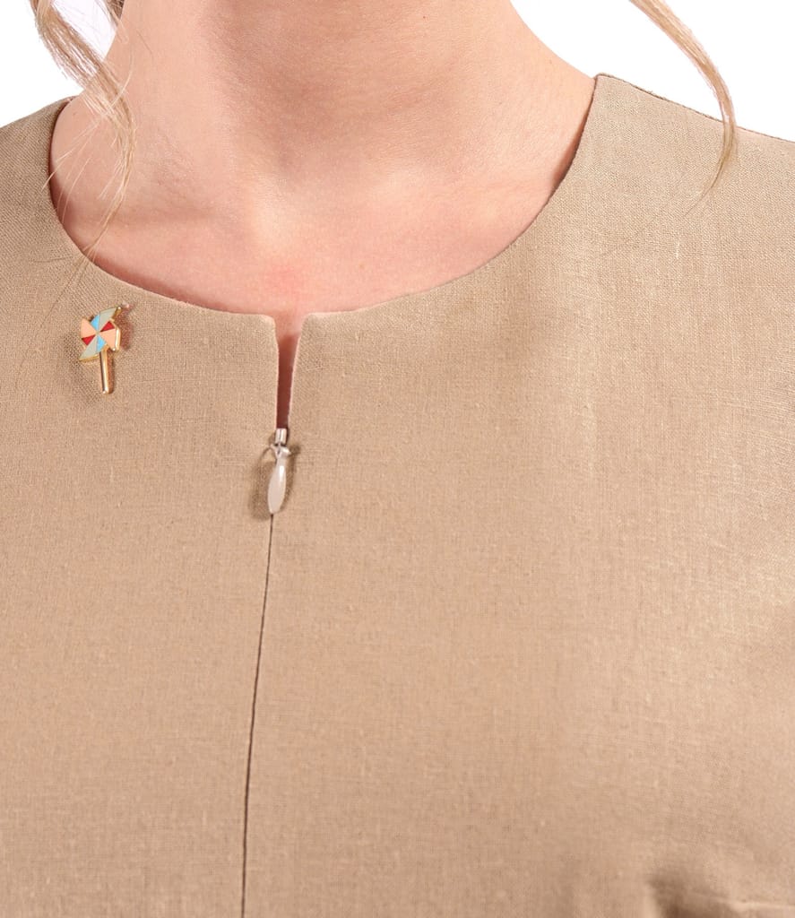 Rochie evazata cu in