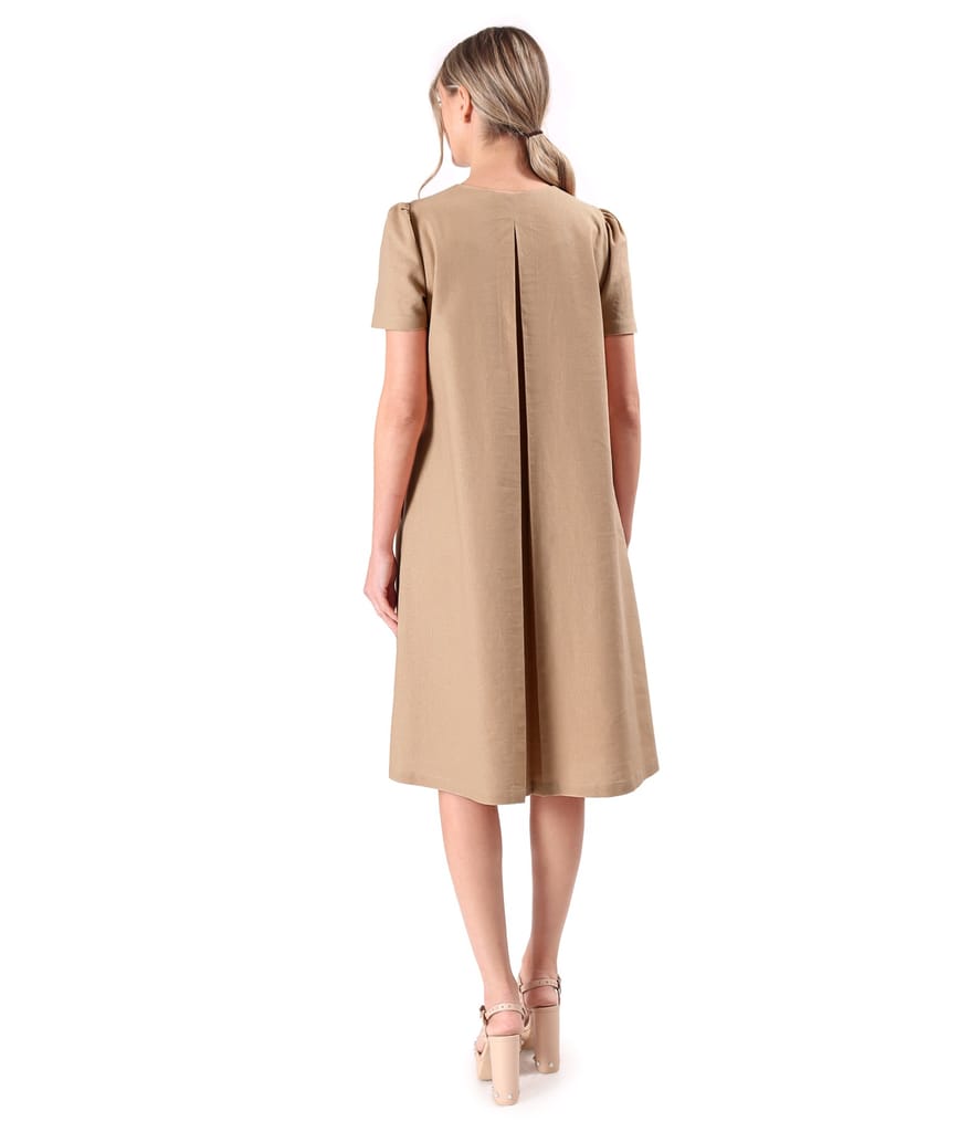 Rochie evazata cu in