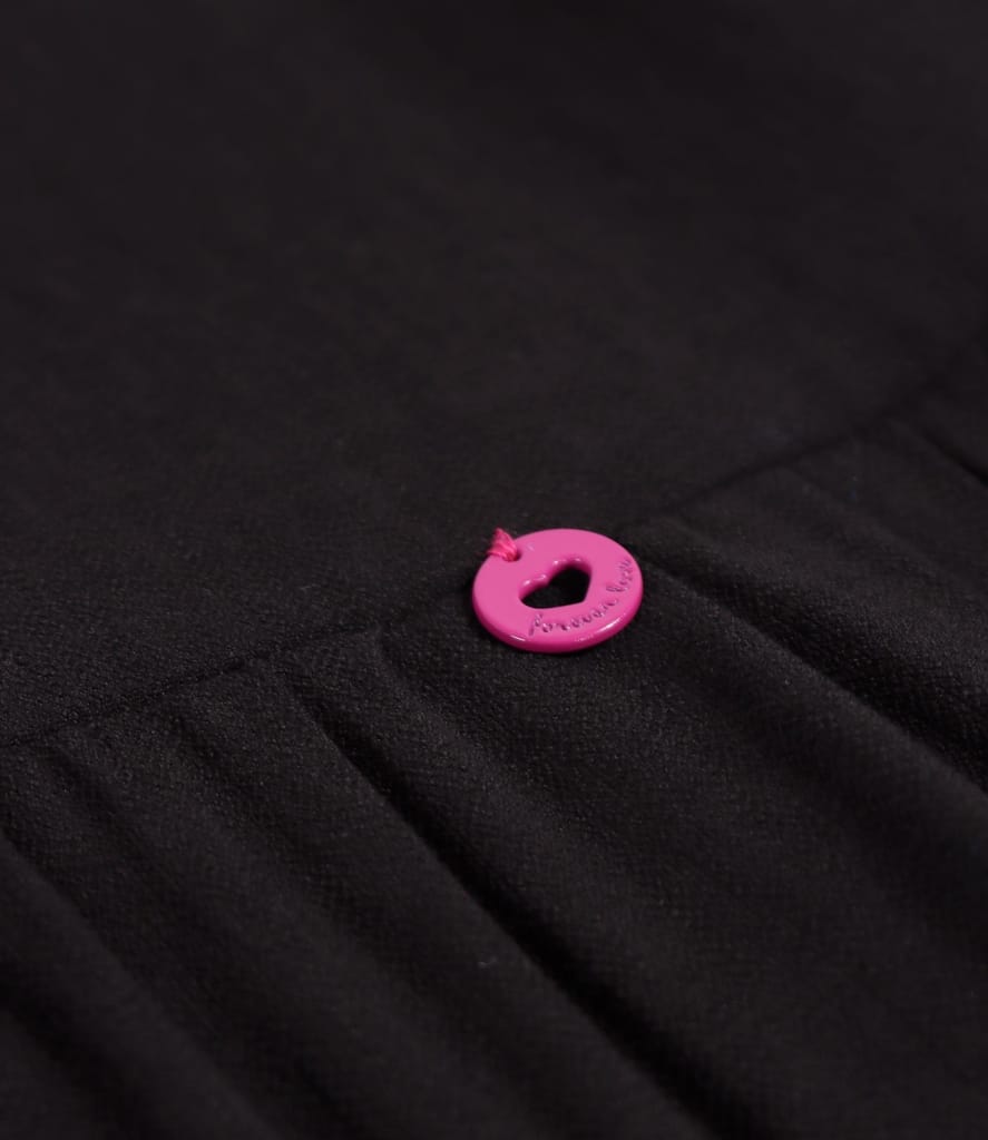 Rochie midi cu volane din viscoza usor creponata