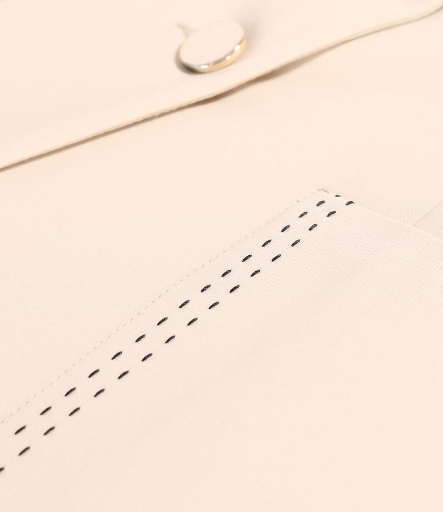 Sacou office din bumbac elastic