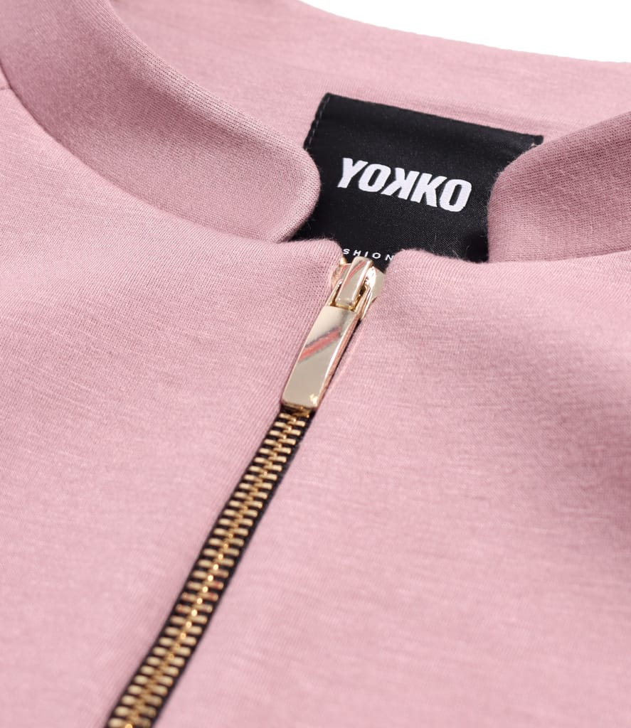 Sacou elegant din scuba cu viscoza