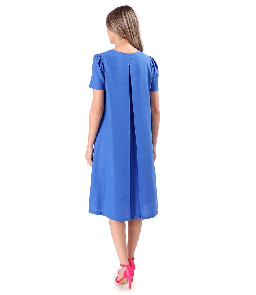 Rochie evazata cu in