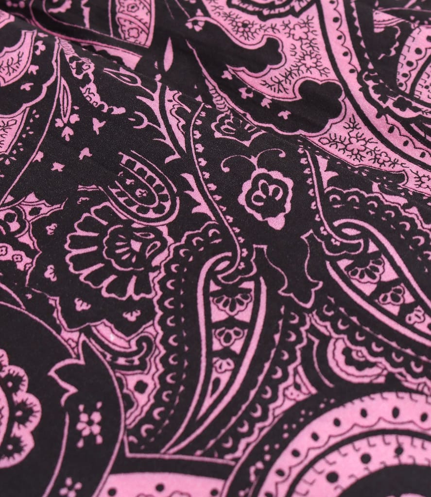 Camasa eleganta lejera din bumbac imprimat cu motive paisley