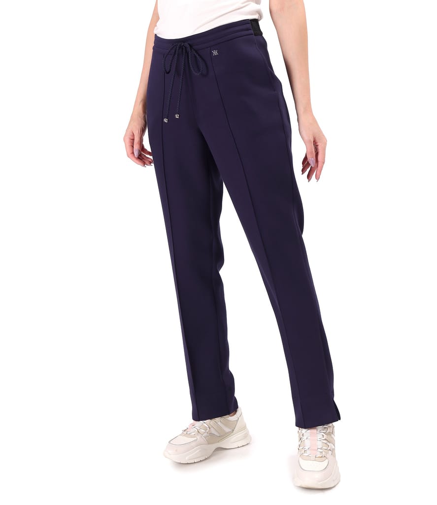 Pantaloni lejeri din scuba cu viscoza