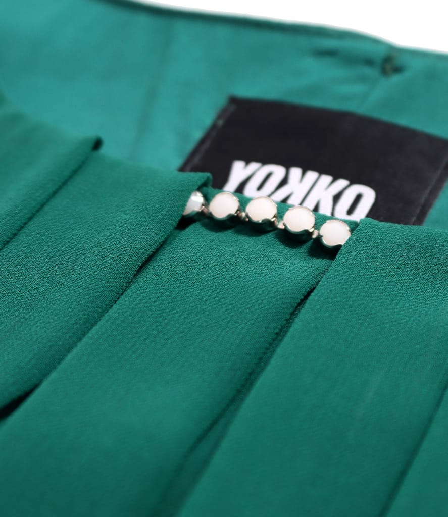 Rochie midi de ocazie din voal uni