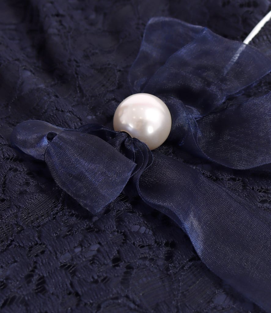 Rochie de ocazie din dantela cu motive florale